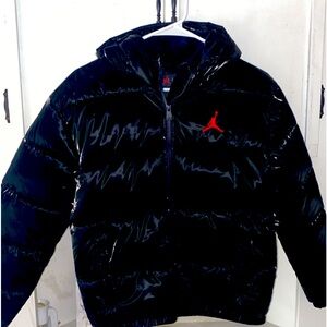 Jordan boxy puffer coat